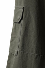 画像をギャラリービューアに読み込む, N/07 MILITARY TROUSERS M47 / VINTAGE BIO-WASHED DUCK CANVAS (KHAKI)