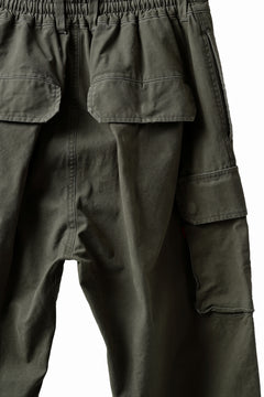 画像をギャラリービューアに読み込む, N/07 MILITARY TROUSERS M47 / VINTAGE BIO-WASHED DUCK CANVAS (KHAKI)