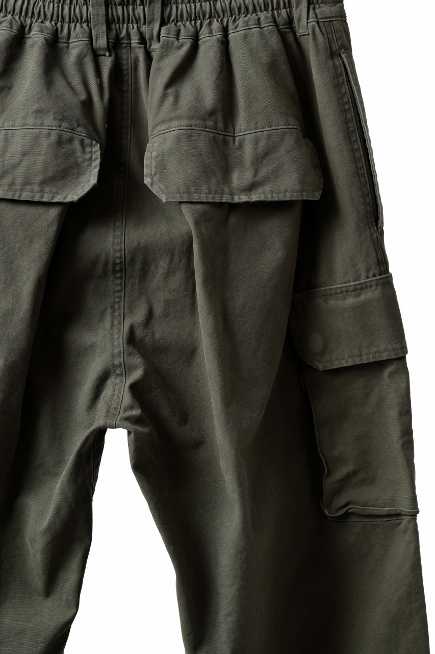 画像をギャラリービューアに読み込む, N/07 MILITARY TROUSERS M47 / VINTAGE BIO-WASHED DUCK CANVAS (KHAKI)