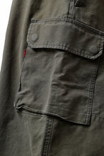 画像をギャラリービューアに読み込む, N/07 MILITARY TROUSERS M47 / VINTAGE BIO-WASHED DUCK CANVAS (KHAKI)