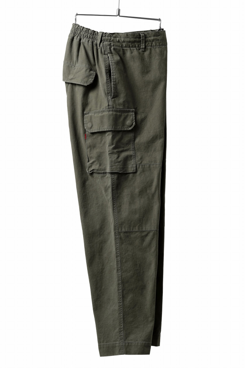 画像をギャラリービューアに読み込む, N/07 MILITARY TROUSERS M47 / VINTAGE BIO-WASHED DUCK CANVAS (KHAKI)