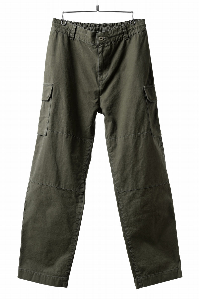 最終☆N/07 MILITARY TROUSERS M47 ★F N/07 MILITARY TROUSERS M47 / VINTAGE BIO-WASHED DUCK CANVAS