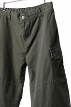 画像をギャラリービューアに読み込む, N/07 MILITARY TROUSERS M47 / VINTAGE BIO-WASHED DUCK CANVAS (KHAKI)