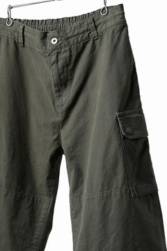 画像をギャラリービューアに読み込む, N/07 MILITARY TROUSERS M47 / VINTAGE BIO-WASHED DUCK CANVAS (KHAKI)