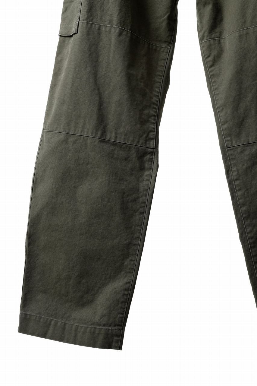 画像をギャラリービューアに読み込む, N/07 MILITARY TROUSERS M47 / VINTAGE BIO-WASHED DUCK CANVAS (KHAKI)