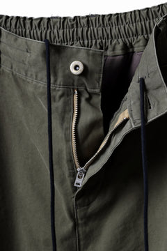 画像をギャラリービューアに読み込む, N/07 MILITARY TROUSERS M47 / VINTAGE BIO-WASHED DUCK CANVAS (KHAKI)