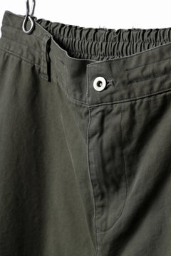 画像をギャラリービューアに読み込む, N/07 MILITARY TROUSERS M47 / VINTAGE BIO-WASHED DUCK CANVAS (KHAKI)