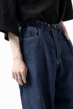 画像をギャラリービューアに読み込む, N/07 WIDE-TAPARED JEANS / 7.3oz CHAMBRAY DENIM (INDIGO ONE WASHED)