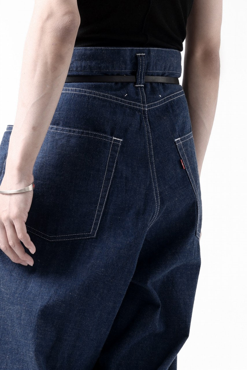 画像をギャラリービューアに読み込む, N/07 WIDE-TAPARED JEANS / 7.3oz CHAMBRAY DENIM (INDIGO ONE WASHED)