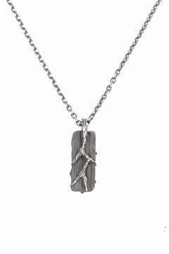 画像をギャラリービューアに読み込む, Node by KUDO SHUJI P-69 EIKO SMALL - STERLING SILVER NECKLACE WITH ORIGINAL CLASP (50cm)