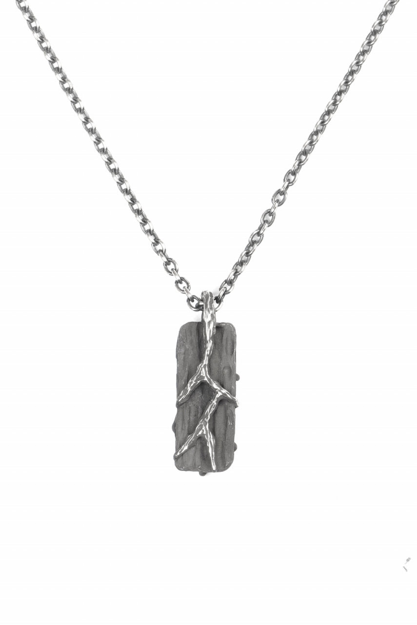 画像をギャラリービューアに読み込む, Node by KUDO SHUJI P-69 EIKO SMALL - STERLING SILVER NECKLACE WITH ORIGINAL CLASP (50cm)