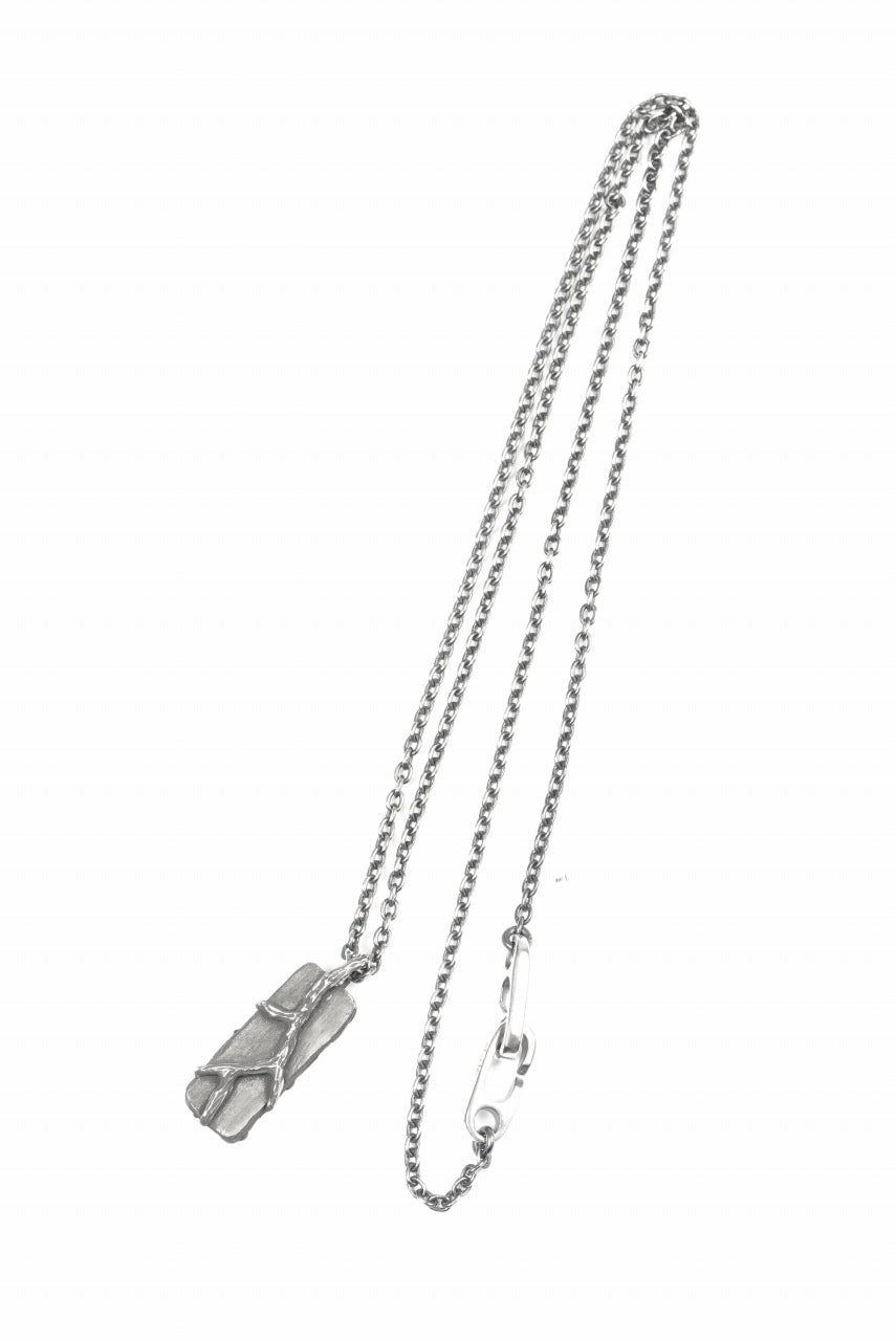 画像をギャラリービューアに読み込む, Node by KUDO SHUJI P-69 EIKO SMALL - STERLING SILVER NECKLACE WITH ORIGINAL CLASP (50cm)