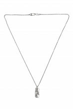 画像をギャラリービューアに読み込む, Node by KUDO SHUJI P-69 EIKO SMALL - STERLING SILVER NECKLACE WITH ORIGINAL CLASP (50cm)