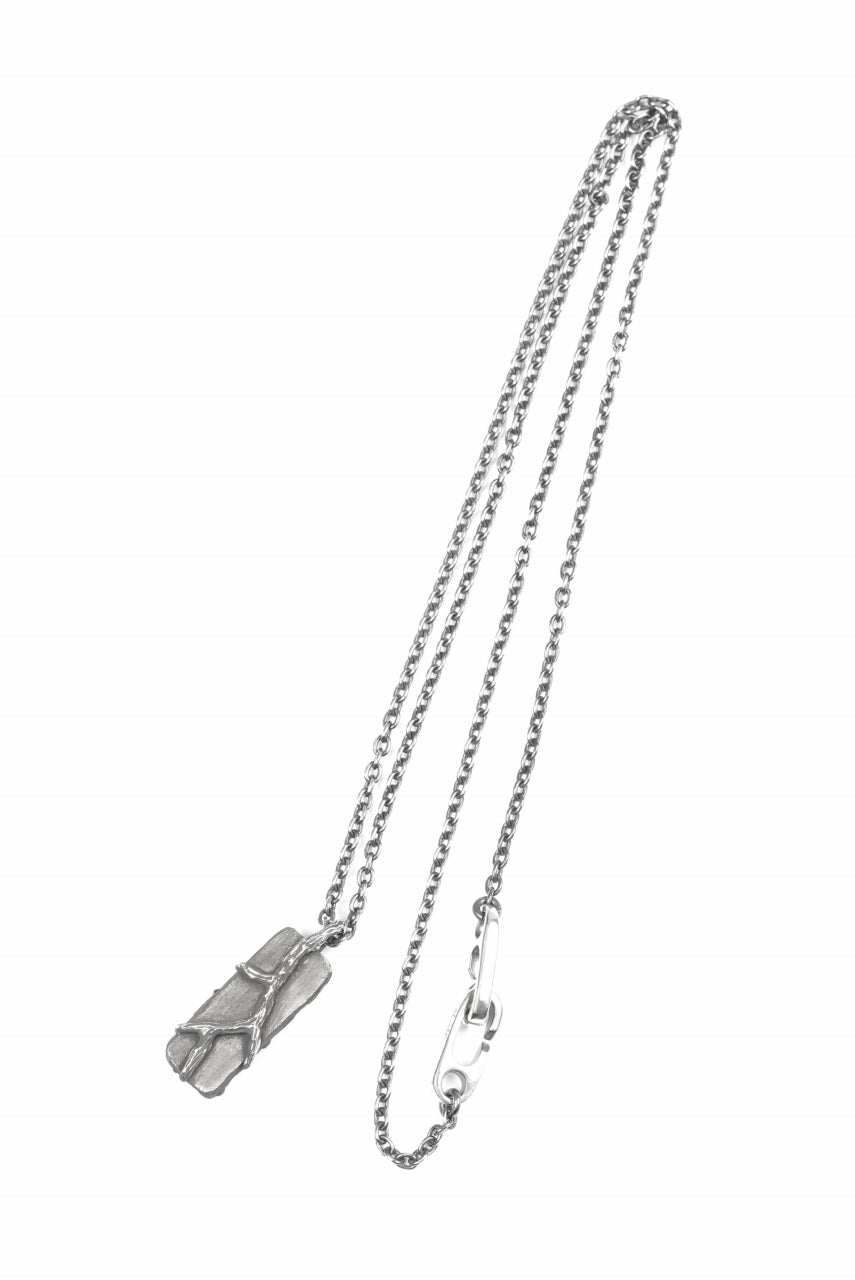 画像をギャラリービューアに読み込む, Node by KUDO SHUJI P-69 EIKO SMALL - STERLING SILVER NECKLACE WITH ORIGINAL CLASP (50cm)