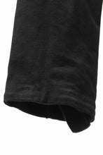 画像をギャラリービューアに読み込む, BORIS BIDJAN SABERI SLIM FIT PANTS / OBJECT DYED & SEAM TAPED "P11-F1939" (BLACK)