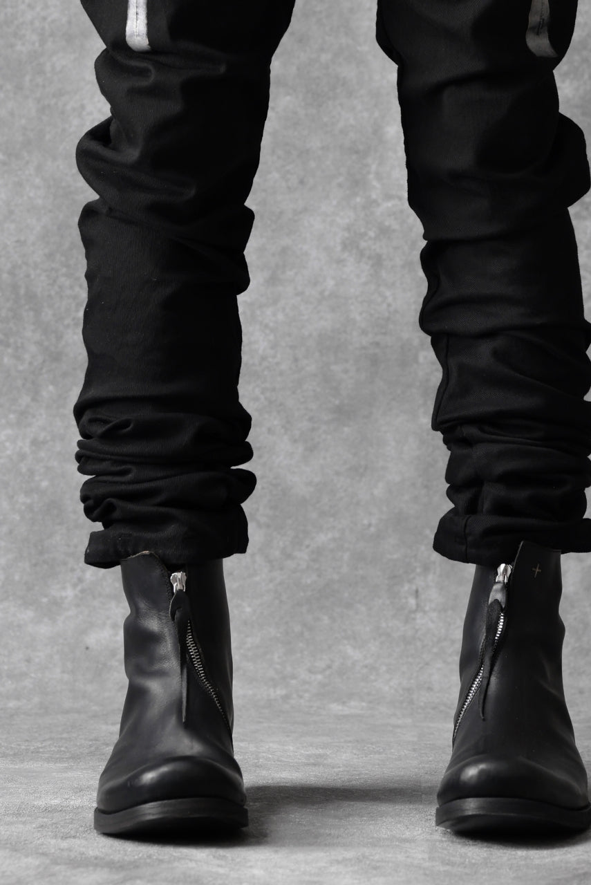 画像をギャラリービューアに読み込む, BORIS BIDJAN SABERI TIGHT FIT PANTS / OBJECT DYED & SEAM TAPED "P13.TF-F1939" (BLACK)