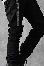 画像をギャラリービューアに読み込む, BORIS BIDJAN SABERI TIGHT FIT PANTS / OBJECT DYED & SEAM TAPED "P13.TF-F1939" (BLACK)