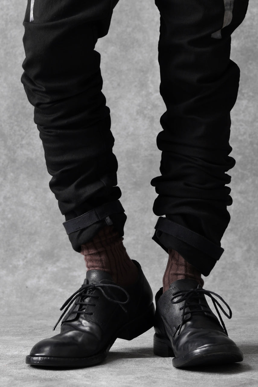 画像をギャラリービューアに読み込む, BORIS BIDJAN SABERI TIGHT FIT PANTS / OBJECT DYED & SEAM TAPED "P13.TF-F1939" (BLACK)