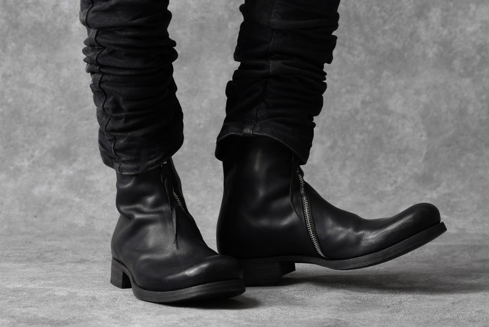 画像をギャラリービューアに読み込む, BORIS BIDJAN SABERI TIGHT FIT PANTS / STONE WASHED & USED EFFECT & BODY MOLDED "P13.TF-F1603K" (BLACK DENIM)