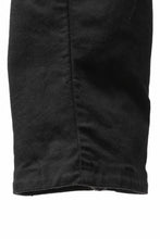画像をギャラリービューアに読み込む, BORIS BIDJAN SABERI TIGHT FIT PANTS / OBJECT DYED & SEAM TAPED "P13.TF-F1939" (BLACK)