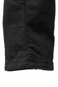 画像をギャラリービューアに読み込む, BORIS BIDJAN SABERI TIGHT FIT PANTS / OBJECT DYED & SEAM TAPED "P13.TF-F1939" (BLACK)