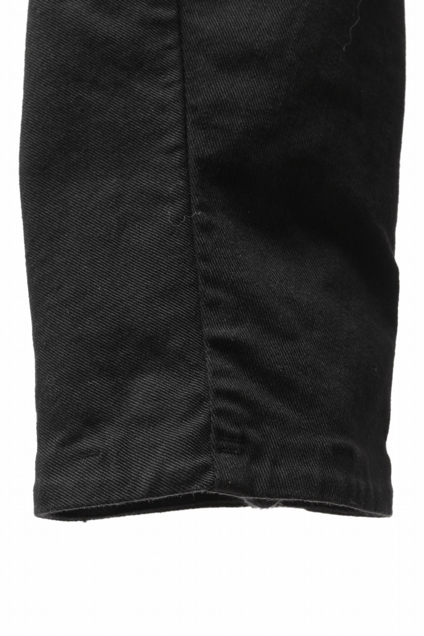 画像をギャラリービューアに読み込む, BORIS BIDJAN SABERI TIGHT FIT PANTS / OBJECT DYED & SEAM TAPED "P13.TF-F1939" (BLACK)