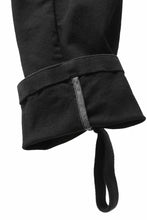 画像をギャラリービューアに読み込む, BORIS BIDJAN SABERI TIGHT FIT PANTS / OBJECT DYED & SEAM TAPED "P13.TF-F1939" (BLACK)