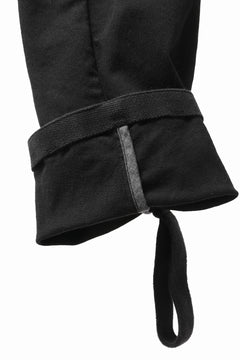 画像をギャラリービューアに読み込む, BORIS BIDJAN SABERI TIGHT FIT PANTS / OBJECT DYED & SEAM TAPED "P13.TF-F1939" (BLACK)