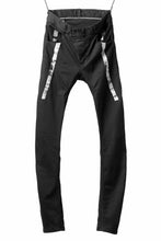 画像をギャラリービューアに読み込む, BORIS BIDJAN SABERI TIGHT FIT PANTS / OBJECT DYED & SEAM TAPED "P13.TF-F1939" (BLACK)