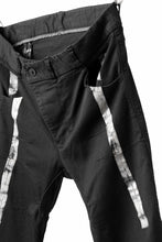 画像をギャラリービューアに読み込む, BORIS BIDJAN SABERI TIGHT FIT PANTS / OBJECT DYED & SEAM TAPED "P13.TF-F1939" (BLACK)