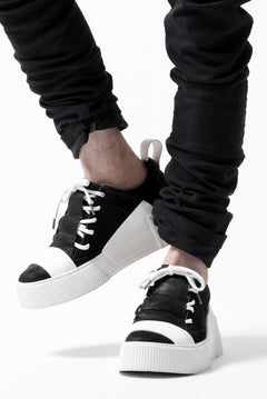 画像をギャラリービューアに読み込む, BORIS BIDJAN SABERI TIGHT FIT PANTS / OBJECT DYED & SEAM TAPED "P13.TF-FTS10001" (BLACK)