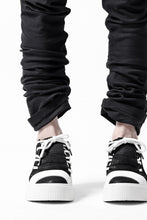 画像をギャラリービューアに読み込む, BORIS BIDJAN SABERI TIGHT FIT PANTS / OBJECT DYED &amp; SEAM TAPED &quot;P13.TF-FTS10001&quot; (BLACK)