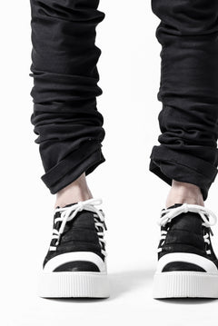 画像をギャラリービューアに読み込む, BORIS BIDJAN SABERI TIGHT FIT PANTS / OBJECT DYED & SEAM TAPED "P13.TF-FTS10001" (BLACK)