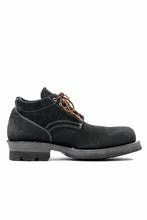 Load image into Gallery viewer, Portaille x LOOM exclusive DOUBLE STITCHED WELT WORKING DERBY / BOX CALF SUEDE (BLACK)