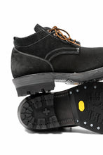Load image into Gallery viewer, Portaille x LOOM exclusive DOUBLE STITCHED WELT WORKING DERBY / BOX CALF SUEDE (BLACK)