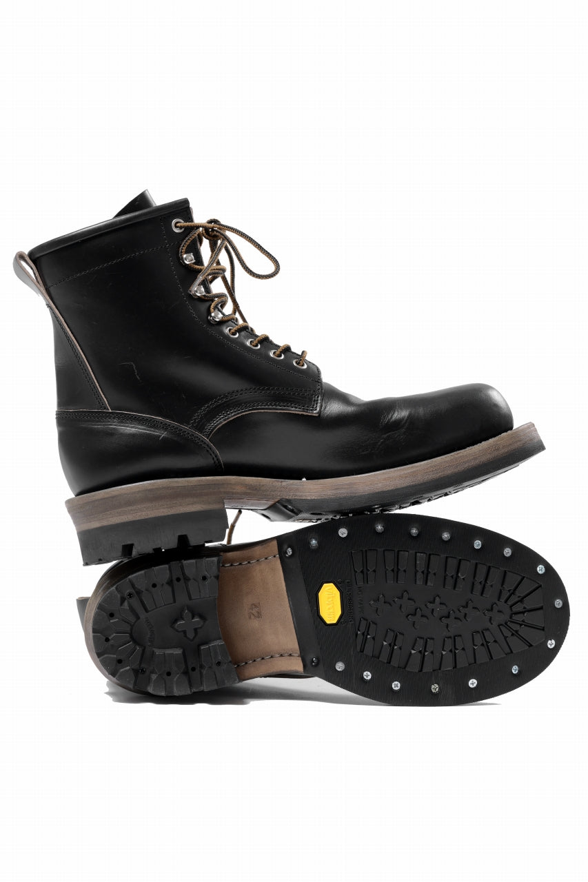 画像をギャラリービューアに読み込む, Portaille x LOOM exclusive DOUBLE STITCHED WELT WORKING BOOTS / HORWEEN CHROMEXCEL (BLACK)