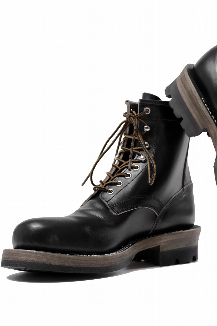 Portaille x LOOM exclusive DOUBLE STITCHED WELT WORKING BOOTS / HORWEEN CHROMEXCEL (BLACK)