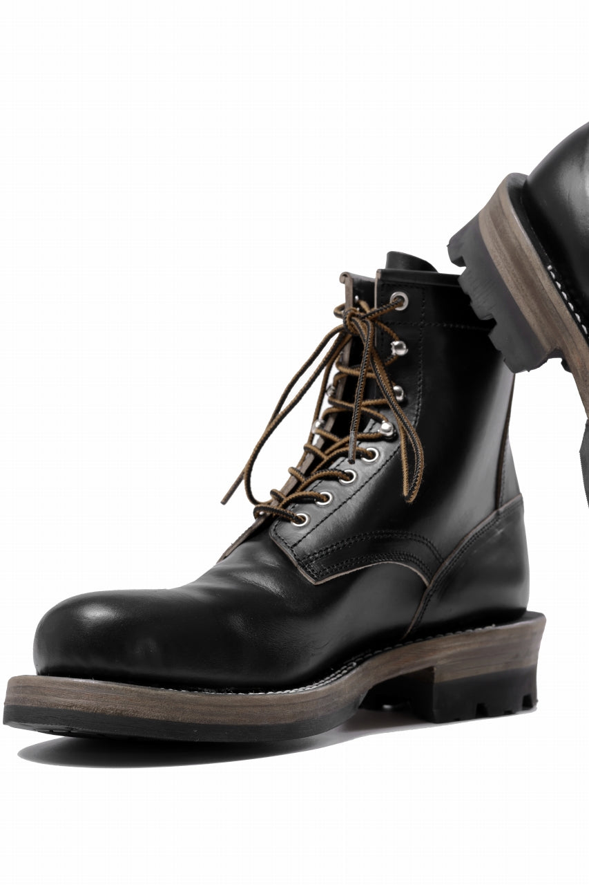 画像をギャラリービューアに読み込む, Portaille x LOOM exclusive DOUBLE STITCHED WELT WORKING BOOTS / HORWEEN CHROMEXCEL (BLACK)