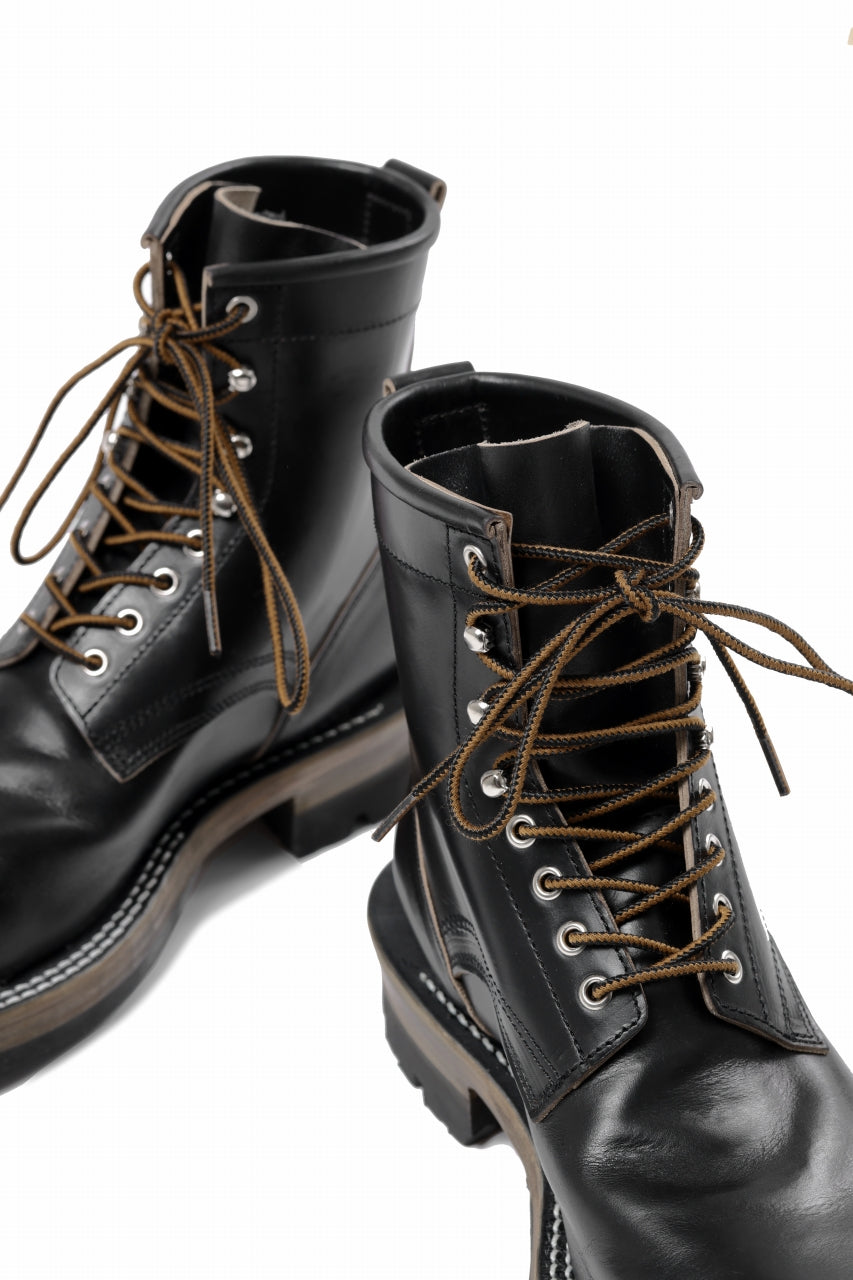 画像をギャラリービューアに読み込む, Portaille x LOOM exclusive DOUBLE STITCHED WELT WORKING BOOTS / HORWEEN CHROMEXCEL (BLACK)