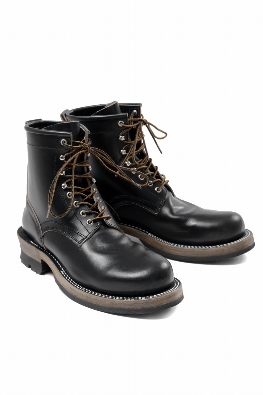 画像をギャラリービューアに読み込む, Portaille x LOOM exclusive DOUBLE STITCHED WELT WORKING BOOTS / HORWEEN CHROMEXCEL (BLACK)