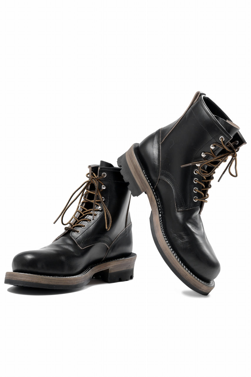 画像をギャラリービューアに読み込む, Portaille x LOOM exclusive DOUBLE STITCHED WELT WORKING BOOTS / HORWEEN CHROMEXCEL (BLACK)