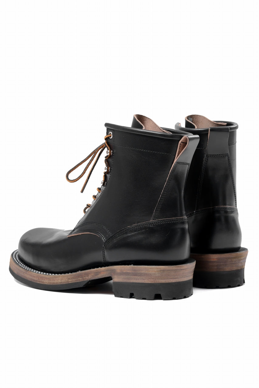 画像をギャラリービューアに読み込む, Portaille x LOOM exclusive DOUBLE STITCHED WELT WORKING BOOTS / HORWEEN CHROMEXCEL (BLACK)