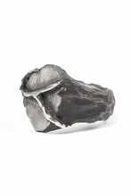 画像をギャラリービューアに読み込む, Node by KUDO SHUJI R-109 EIKO OVAL - STERLING SILVER RING