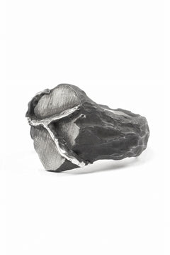 画像をギャラリービューアに読み込む, Node by KUDO SHUJI R-109 EIKO OVAL - STERLING SILVER RING