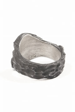 画像をギャラリービューアに読み込む, Node by KUDO SHUJI R-109 EIKO OVAL - STERLING SILVER RING