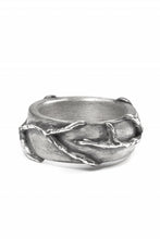画像をギャラリービューアに読み込む, Node by KUDO SHUJI R-110 EIKO FLAT - STERLING SILVER RING