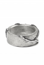 画像をギャラリービューアに読み込む, Node by KUDO SHUJI R-110 EIKO FLAT - STERLING SILVER RING