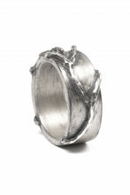 画像をギャラリービューアに読み込む, Node by KUDO SHUJI R-110 EIKO FLAT - STERLING SILVER RING