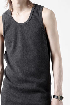 画像をギャラリービューアに読み込む, N/07 MINIMAL TANK TOP / SUPER STRETCH BARE TELECO (HEATHER GREY)