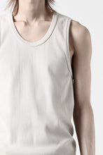 画像をギャラリービューアに読み込む, N/07 MINIMAL TANK TOP / SUPER STRETCH BARE TELECO (LIGHT BEIGE)